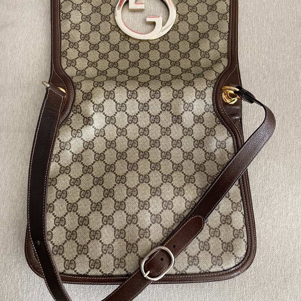 Vintage Gucci Blondie flap bag from the 70s - Picture 10 of 12